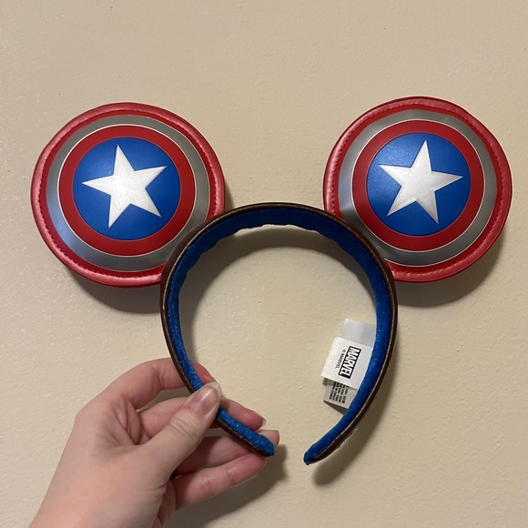 Marvel Captain America Mickey Headband - Picture 1 of 5